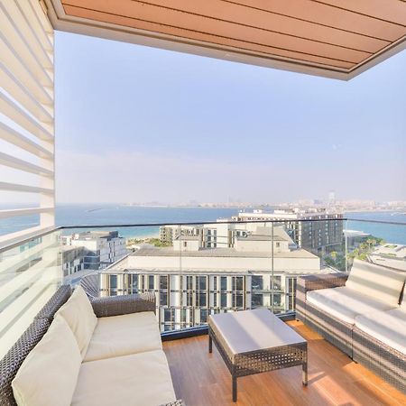 Posh 2 Bedroom Oceanfront Apt In The Heart Of Bluewaters Island Dubai Exterior foto