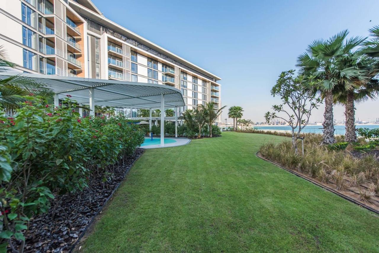 Posh 2 Bedroom Oceanfront Apt In The Heart Of Bluewaters Island Dubai Exterior foto