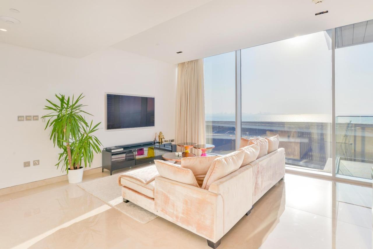 Posh 2 Bedroom Oceanfront Apt In The Heart Of Bluewaters Island Dubai Exterior foto