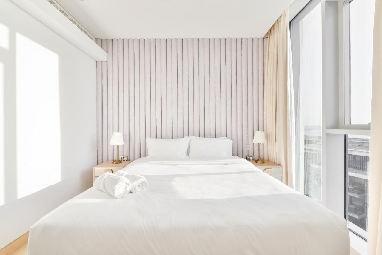 Posh 2 Bedroom Oceanfront Apt In The Heart Of Bluewaters Island Dubai Exterior foto