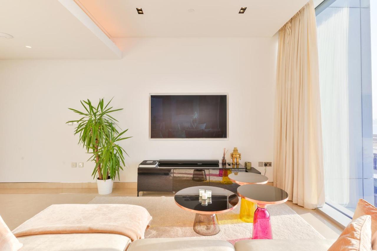 Posh 2 Bedroom Oceanfront Apt In The Heart Of Bluewaters Island Dubai Exterior foto